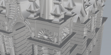 Спасская башня (3D-модель для 3D-принтера в формате STL) модель в масштабе  фото 15