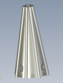 Спасская башня (3D-модель для 3D-принтера в формате STL) модель в масштабе  фото 10